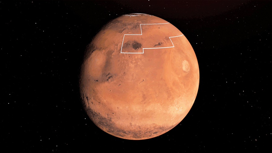 火星新發現：表面一英寸以下有水