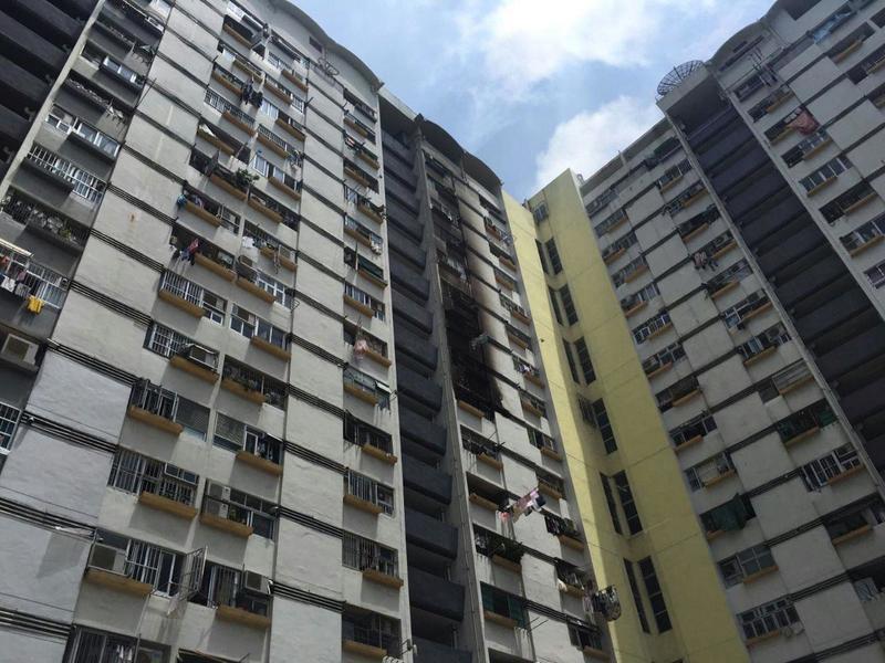 觀龍樓縱火案 警方涉入調查