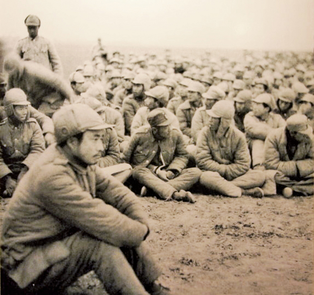 1948年徐蚌會戰（淮海戰役），被派去增援的黃維兵團。（大紀元翻攝）