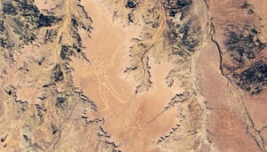 NASA發佈澳洲神秘「馬裏人」地畫衛星圖