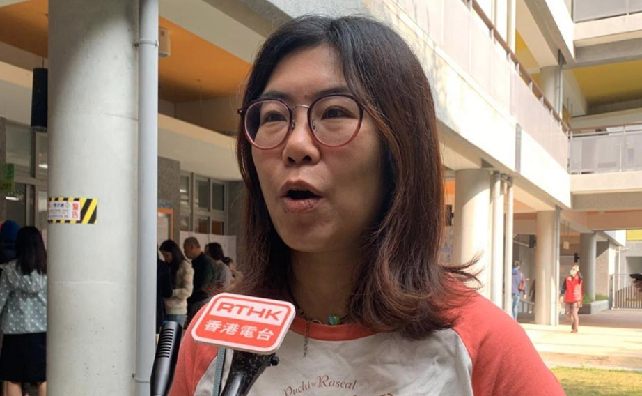 葉小姐發現部分台灣人對投票沒感覺，她會向台灣人說「如果曾經在香港生活過，就會知道手上的一票多麼珍貴，民主得來不易，要好好珍惜」。 （盧珮珊/RTHK）