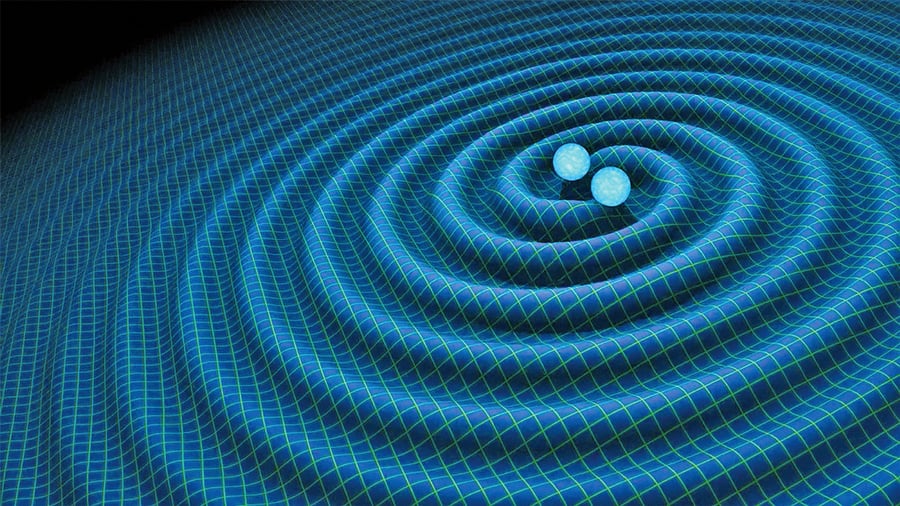 兩個巨大中子星猛烈對撞 引發强力引力波