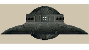 納粹UFO，事實還是虛構?解密的美中情局文件告訴你！