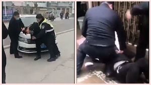 疫情亂象影片集錦：小女孩沒戴口罩 被警察撲倒慘叫