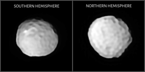 研究發現小行星被撞成「高爾夫球」