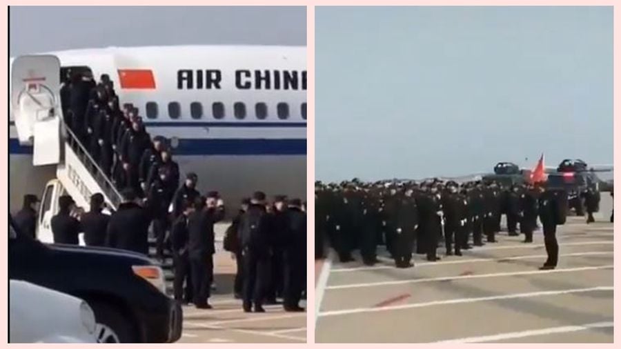 重慶大批警察支援武漢 引發網絡熱議