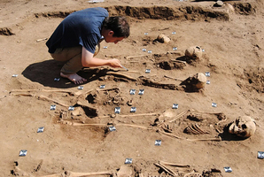 考古發現黑死病人集體墳墓