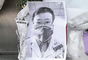 李文亮所在醫院 超二百醫護感染 多人病危