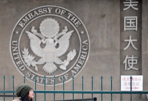 美駐中使館提供公民緊急聯系電話