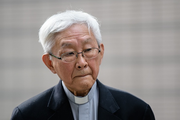 香港退休前樞機主教陳日君痛批梵蒂岡與中共簽訂的綏靖協議，對中共人權迫害噤聲。（ANTHONY WALLACE/AFP via Getty Images)