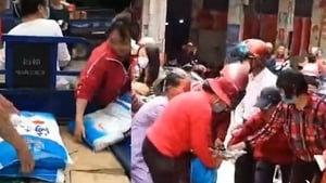 「肺炎患者跳海片」瘋傳引恐慌 廣東村民現「搶鹽潮」