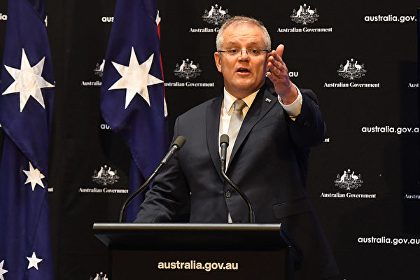 澳洲總理莫里森（Scott Morrison）。（Sam Mooy/Getty Images）