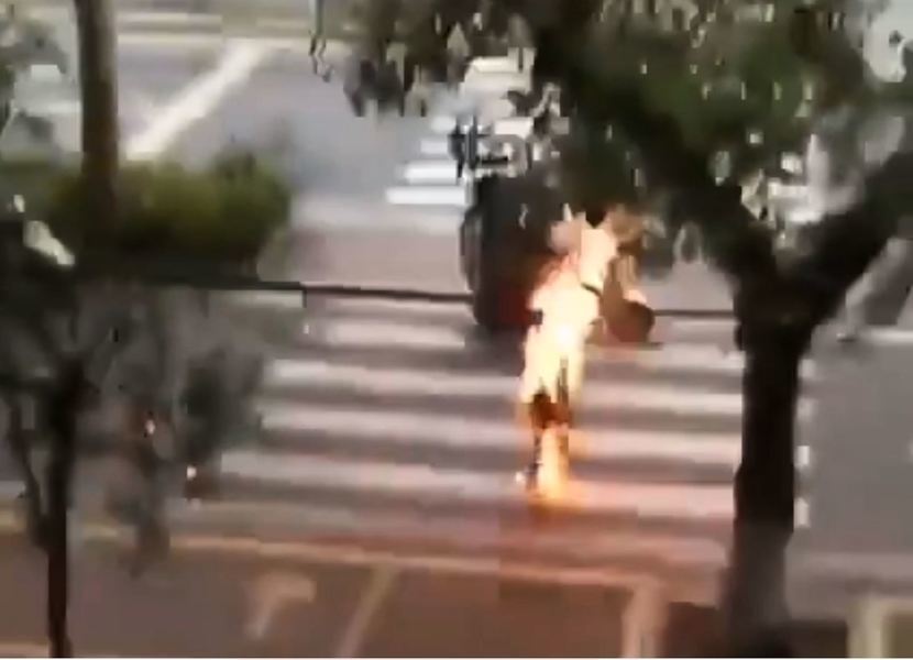 曝原油寶受害者湛江「自焚」 有圖有影片