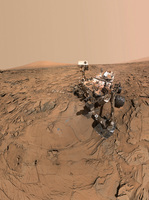 NASA科學家從家裏控制火星車