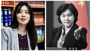 都是女人 差别這麼大？網友熱議兩岸女發言人