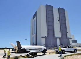 美軍絕密飛機X-37B升空進入太空軌道