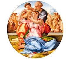 文藝復興巨匠米開朗基羅《聖家族》（五）