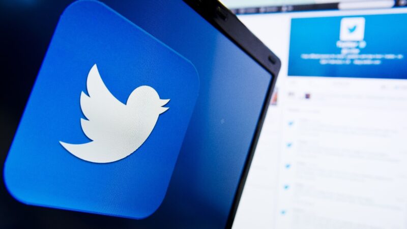 社交媒體推特（Twitter）的徽標。（LEON NEAL/AFP via Getty Images）