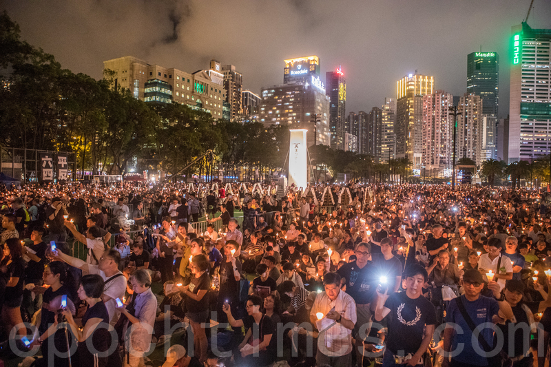 近六成港人支持平反六四 香港六四燭光將點亮網絡