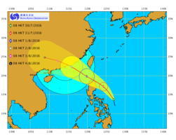 熱帶低氣壓形成 周二或正面吹襲香港