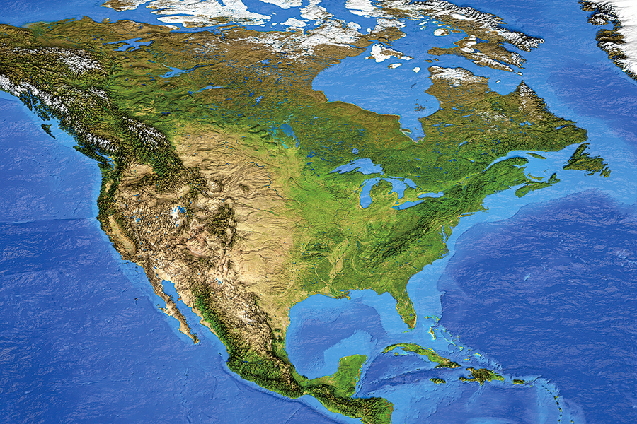 研究發現整個美國大陸在變矮？