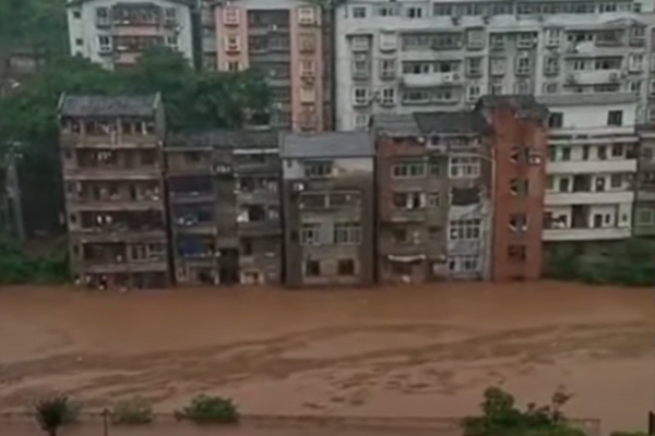 重慶綦江流域將現八十年來最大洪水