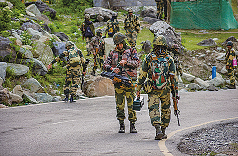 中印邊境肉搏戰 雙方部署搏鬥部隊