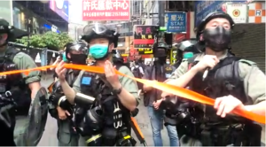4名香港大紀元派發人員7.1被捕 籲警方立即釋放