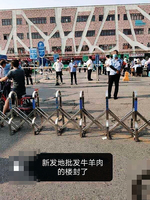 確診患者曾光顧 北京六大批發市場停業