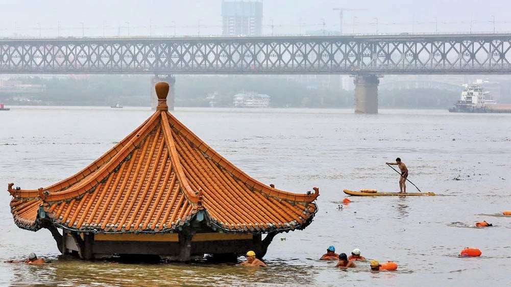 三峽洩洪  洞庭湖到上海水位超警戒