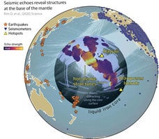 地核-地幔交界處發現  高密度高溫大型地質結構