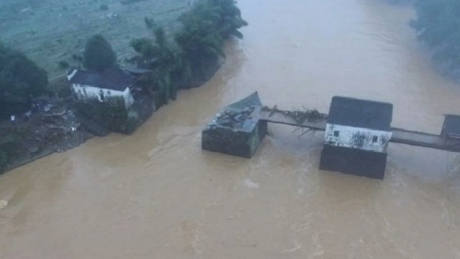 中國洪災沖毀上百處古蹟 官稱「皮外傷」
