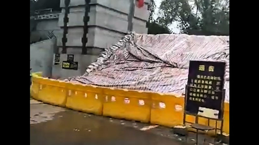 中國太湖達最高防洪水位 當局急發紅色預警