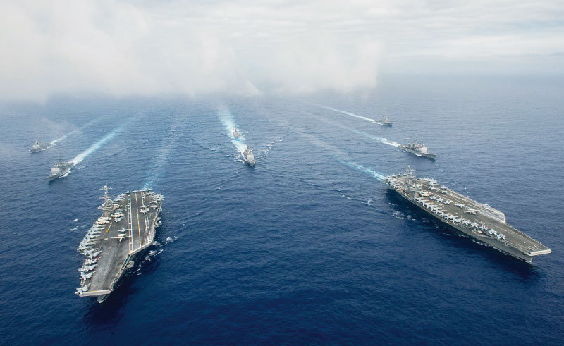 美國在南海議題攤牌 美軍機搜集共軍艦機數據