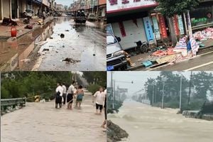 洩洪致全鎮被淹 中國羽絨之都變「鬼城」