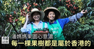 潘媽媽果園心意濃：每一棵果樹都是屬於香港的