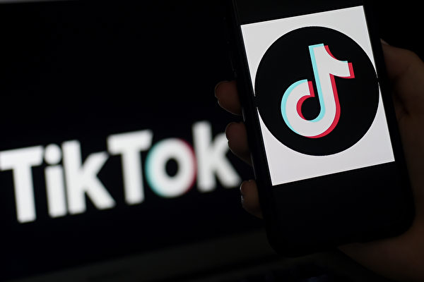 TikTok抖音國際版在美國受到審查。（OLIVIER DOULIERY／AFP via Getty Images）