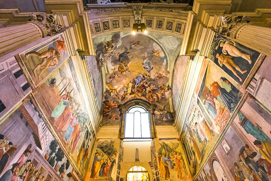 畫家的臨摹聖地──意大利布蘭卡契小堂
