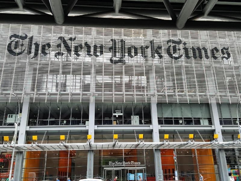 美媒終止與《中國日報》合作 《紐時》刪數百過往中共付費宣傳