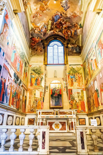 畫家的臨摹聖地──意大利布蘭卡契小堂(續)