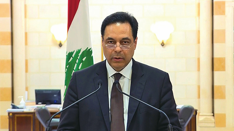 尊重人民意願 黎巴嫩總理宣佈內閣總辭