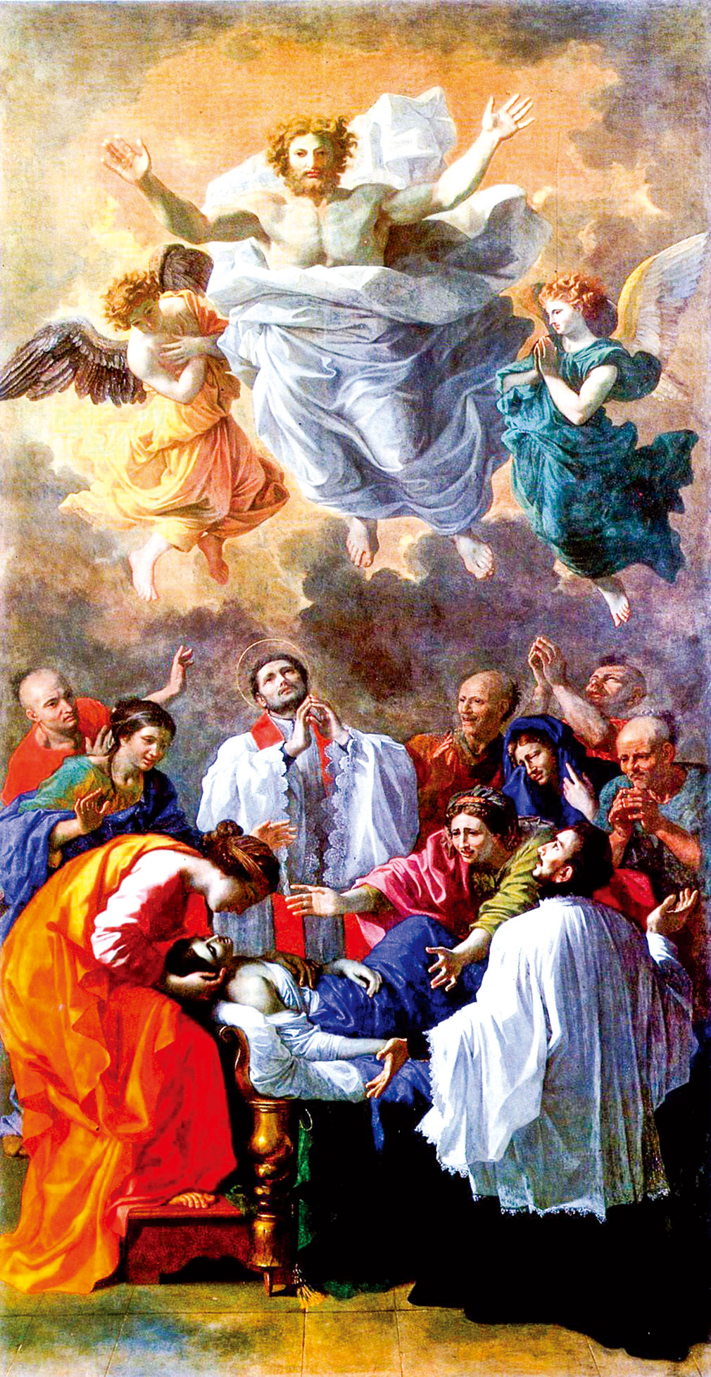 《聖弗朗西斯 "澤維爾的奇蹟》(The Miracle of Saint Francis Xavier) ，繪製於1641年，羅浮宮收藏。(公有領域)