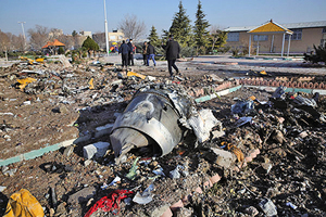 烏航空難 25秒內被兩枚伊朗導彈擊中