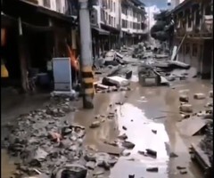 隴南爆發百年一遇泥石流 部份地區損失超汶川地震