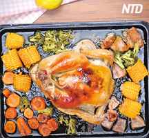 奶油蒜香烤雞食譜 柔嫩香脆超簡單