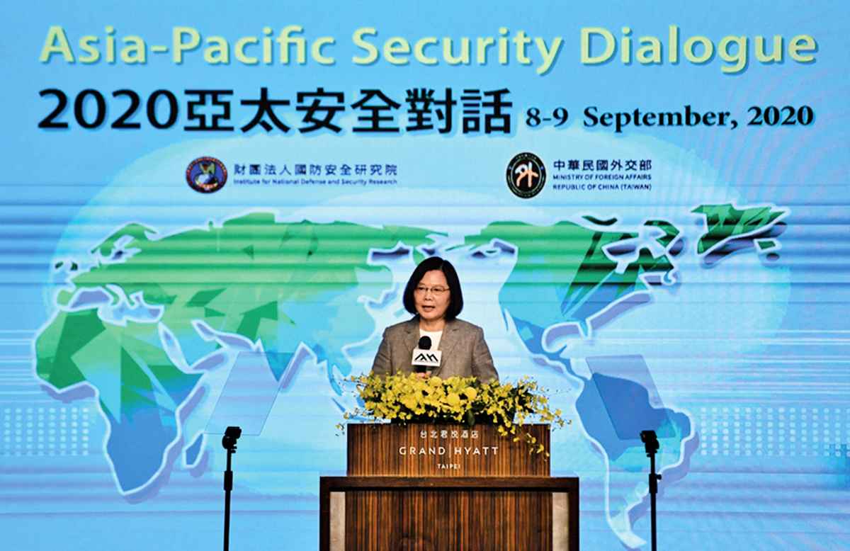 捍衛共同價值觀蔡英文籲理念相同國家合作｜大紀元時報香港｜獨立敢言的良心媒體