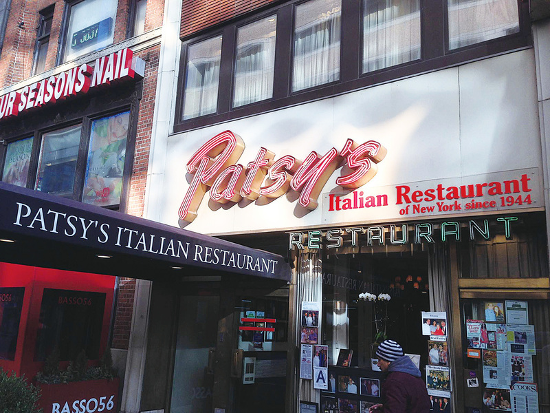 紐約意式家庭餐廳 Patsy's 七十多年來名人雲集