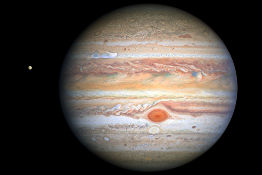 NASA：木星表面出現醒目新風暴