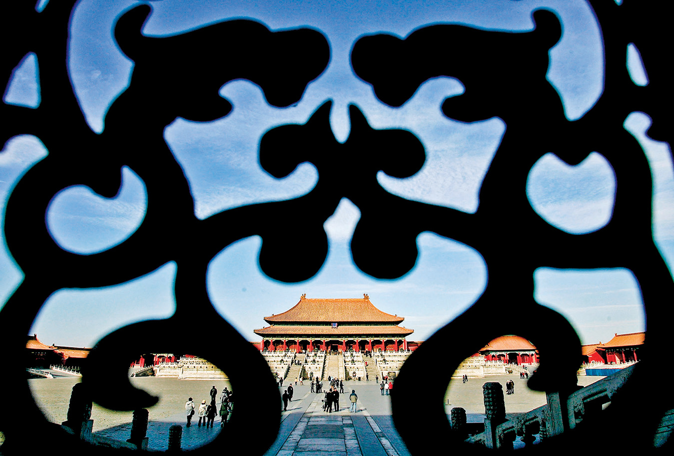 圖為北京紫禁城。（Guang Niu/Getty Images）