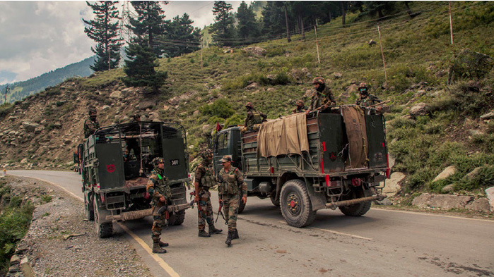 中印雙方在邊境均部署大批部隊及軍備，確保邊境安全。（Getty Images）